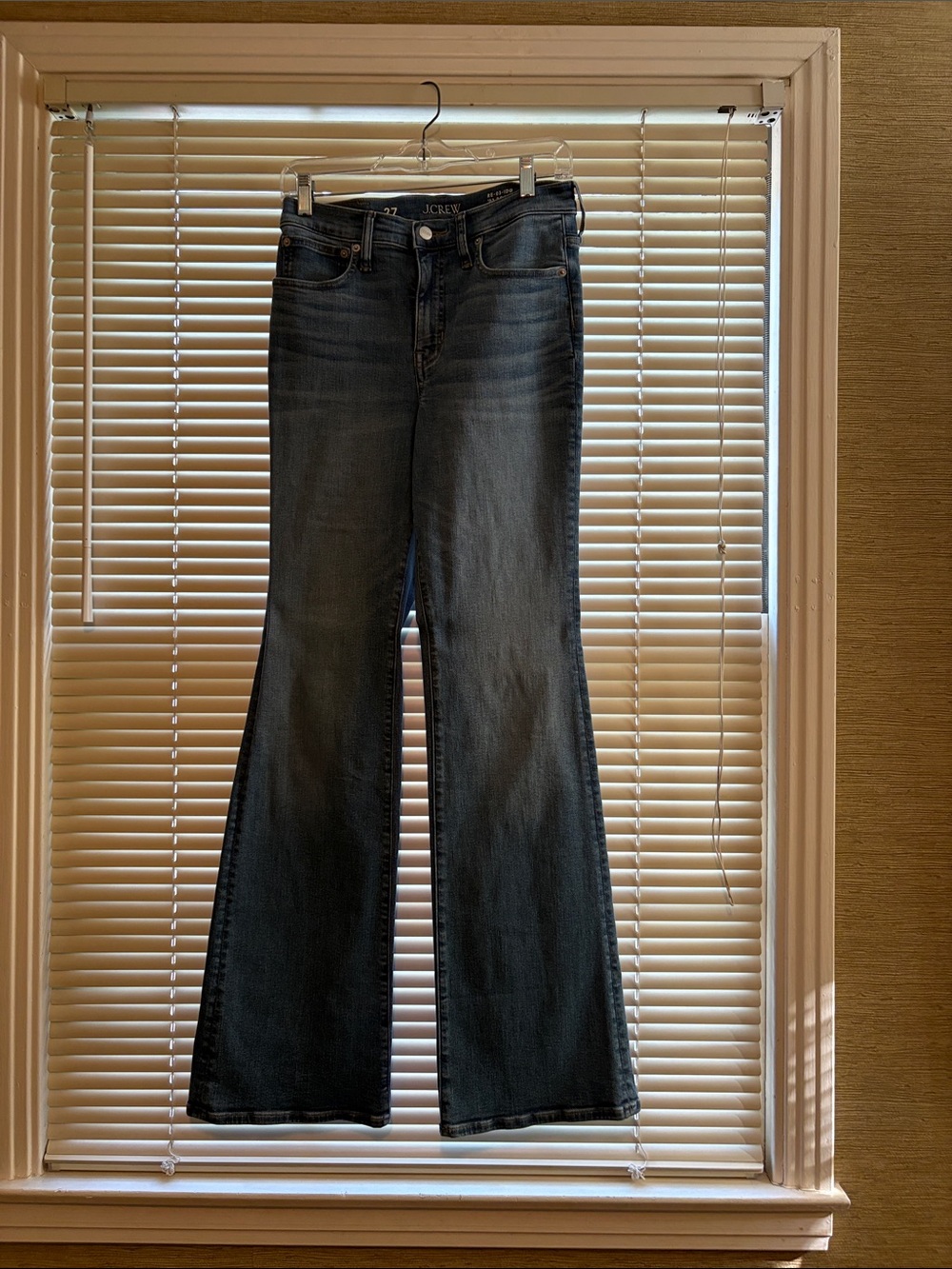 J. Crew Dark Gray Flare Jeans